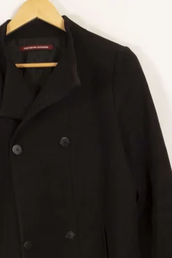 Shop Comptoir des Cotonniers Manteau - Taille L/40 Noir
