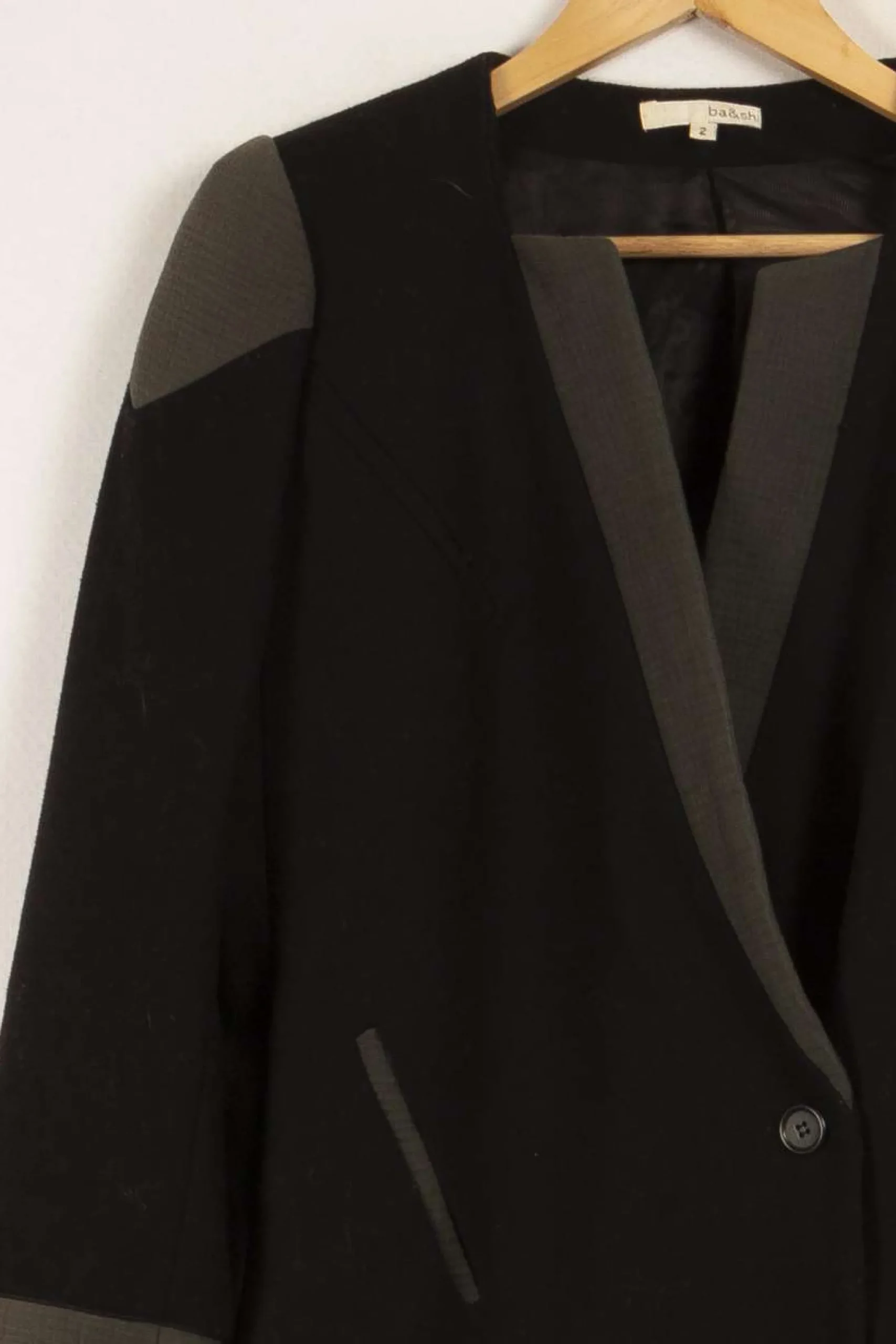 Shop ba&sh Manteau - Taille M/38 Noir