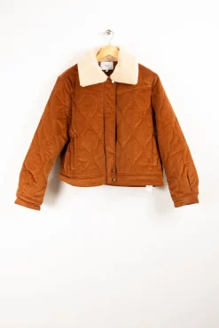 Discount Suncoo Manteau oversize - Taille L/40 Marron