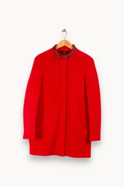Best One Step Manteau - Taille M/38 Rouge