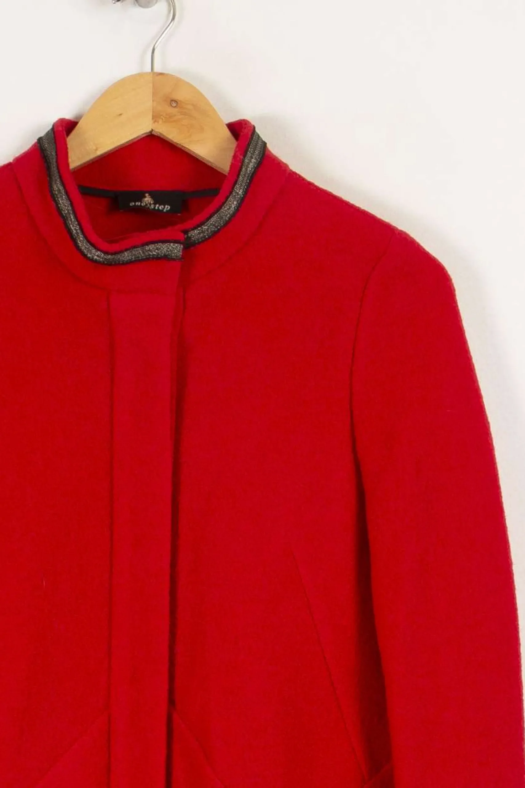 Best One Step Manteau - Taille M/38 Rouge