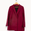 Outlet Comptoir des Cotonniers Manteau - Taille L/40 Violet