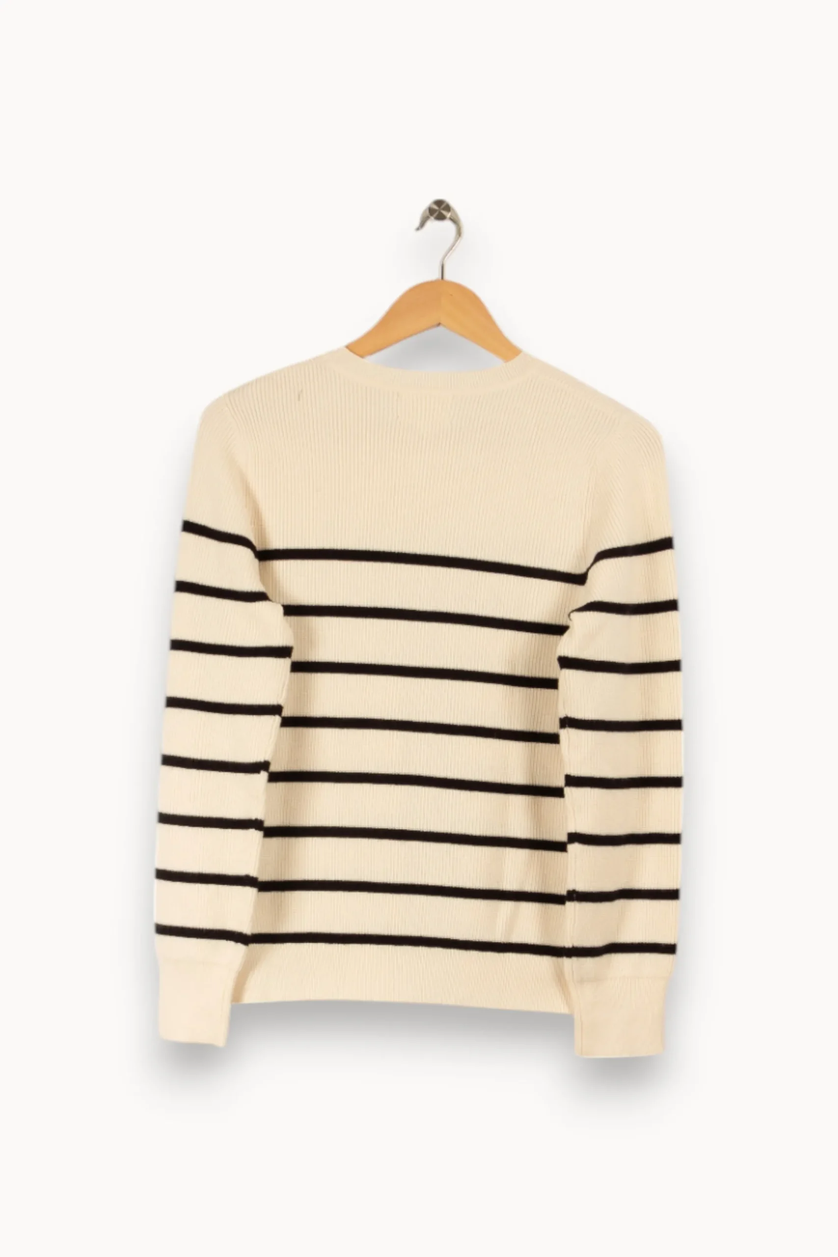 Shop Maison 123 Marinière he et bleue - Taille M/38 Blanc