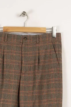 Discount Léon & Harper Pantalon à carreaux - Taille M/38 Multicolore