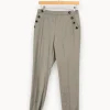 Fashion Caroll Pantalon - S/36 Gris
