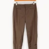 Outlet Caroll Pantalon - S/36 Marron