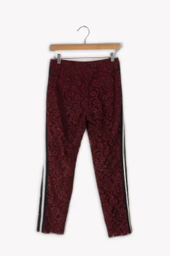 Shop Claudie Pierlot Pantalon - S/36 Bordeaux