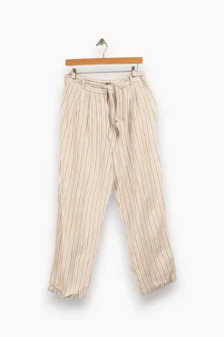 Shop Caroll Pantalon - Taille L/40 Blanc