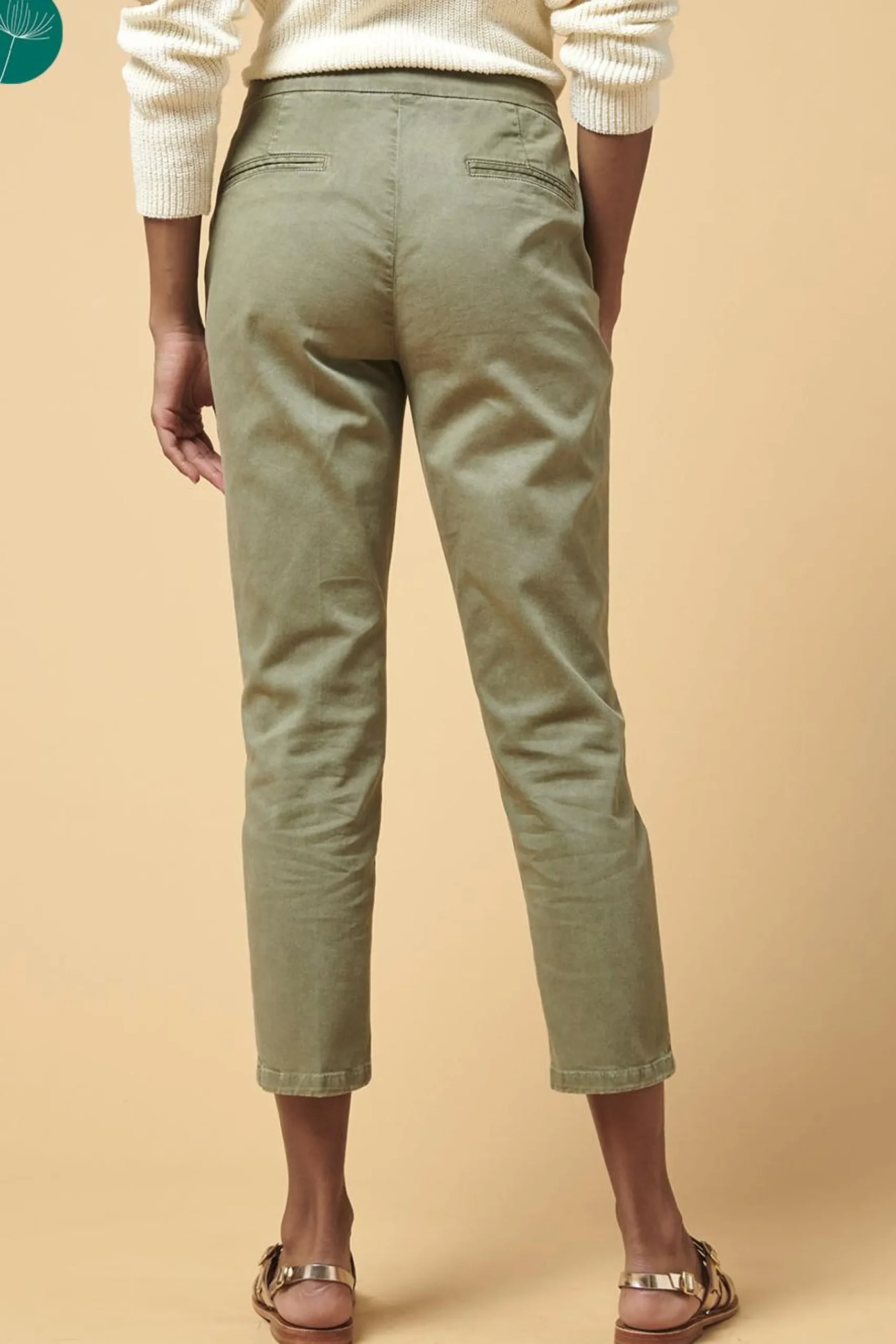 New La Fée Maraboutée Pantalon - Taille L/40 Vert