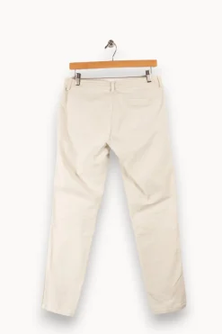 Discount Sud express Pantalon - Taille M/38 Blanc
