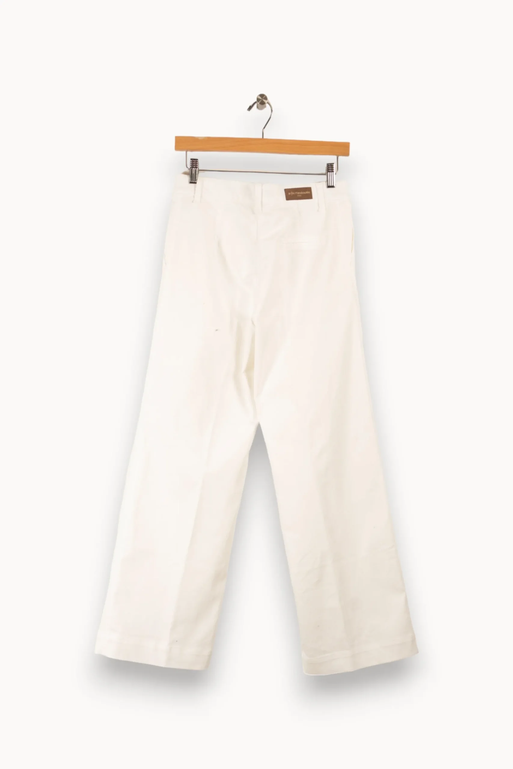 Discount La Fée Maraboutée Pantalon - Taille S/36 Blanc