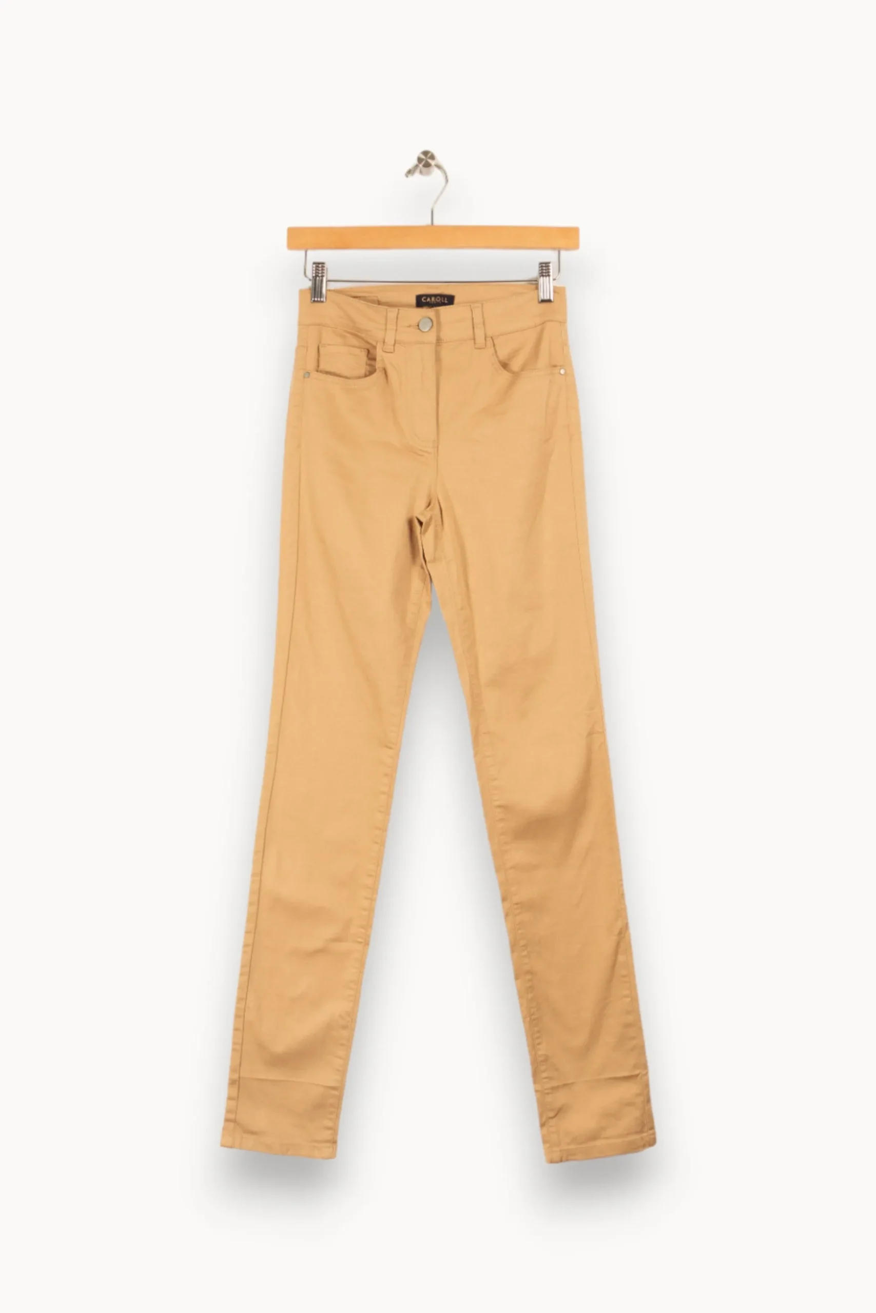 Outlet Caroll Pantalon - Taille XS/34 Beige