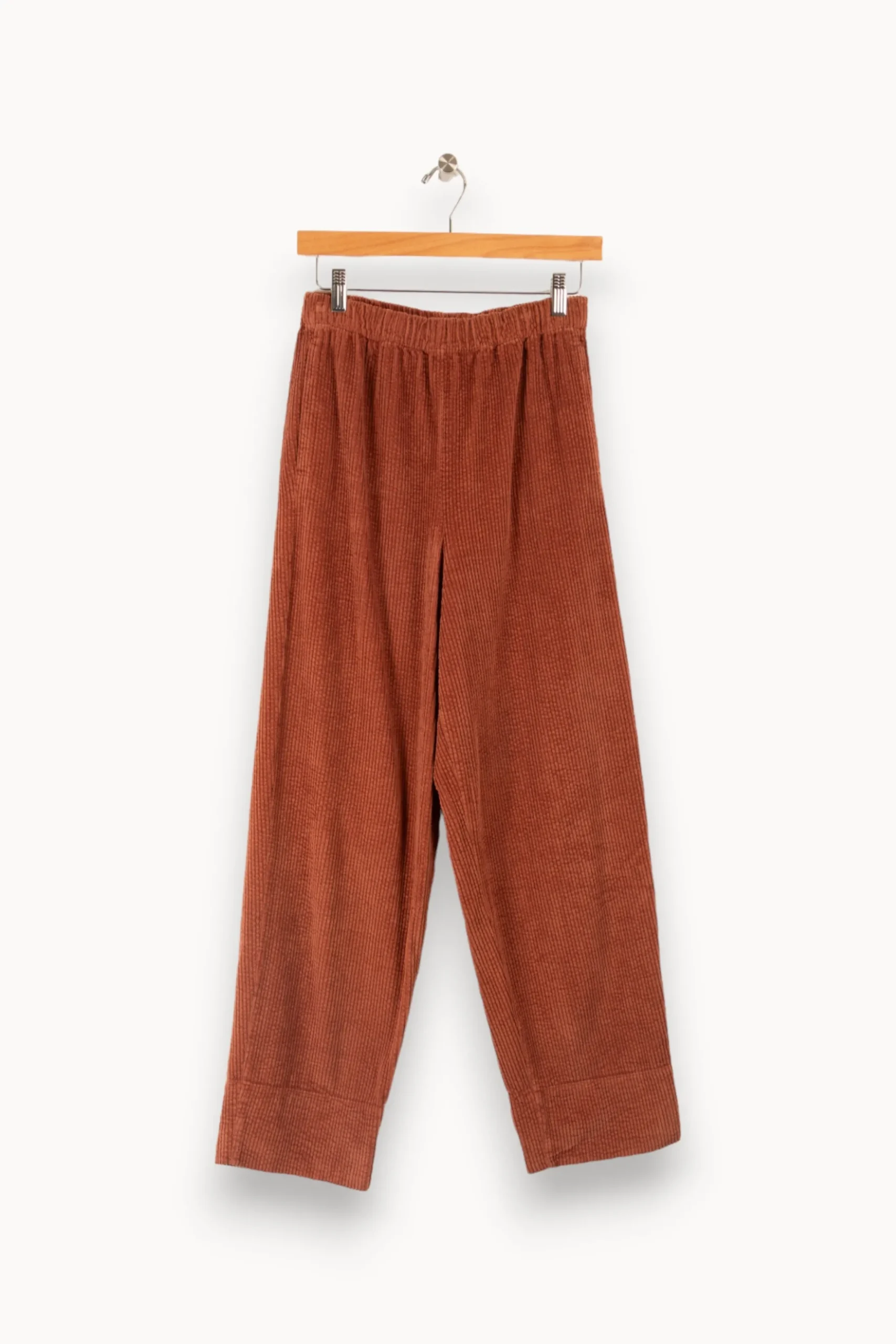 Outlet American Vintage Pantalon - Taille XS/34 Marron