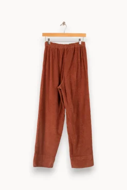 Outlet American Vintage Pantalon - Taille XS/34 Marron