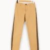 Sale Zadig&Voltaire Pantalon à bandes noires - Taille S/36 Beige