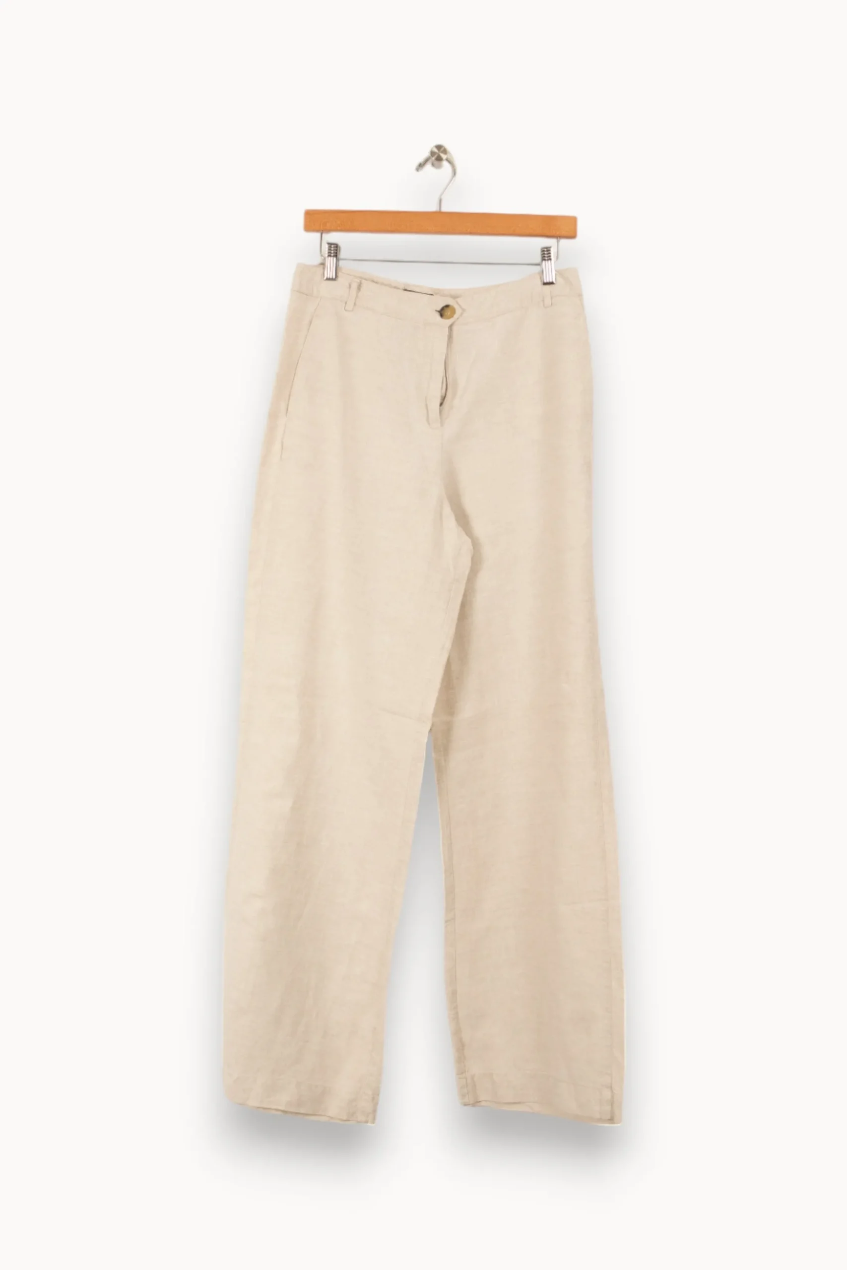 Outlet Caroll Pantalon - Taille L/40 Beige