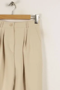 Discount Sud express Pantalon - Taille M/38 Beige