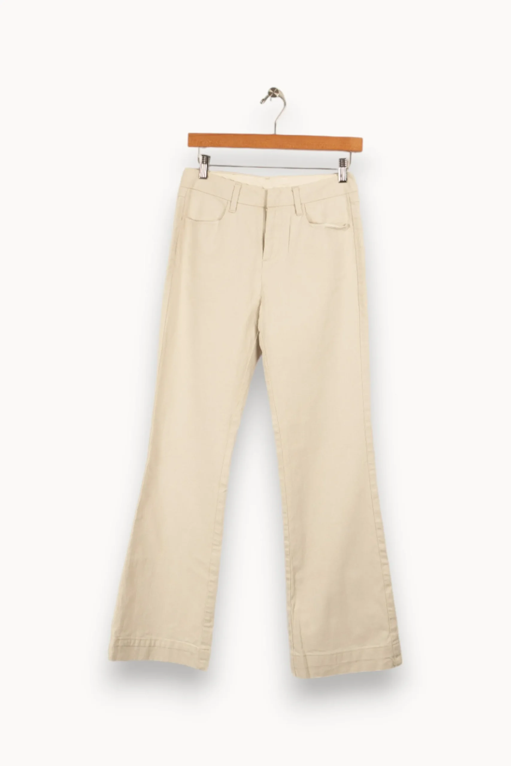 Outlet Comptoir des Cotonniers Pantalon - Taille S/36 Beige