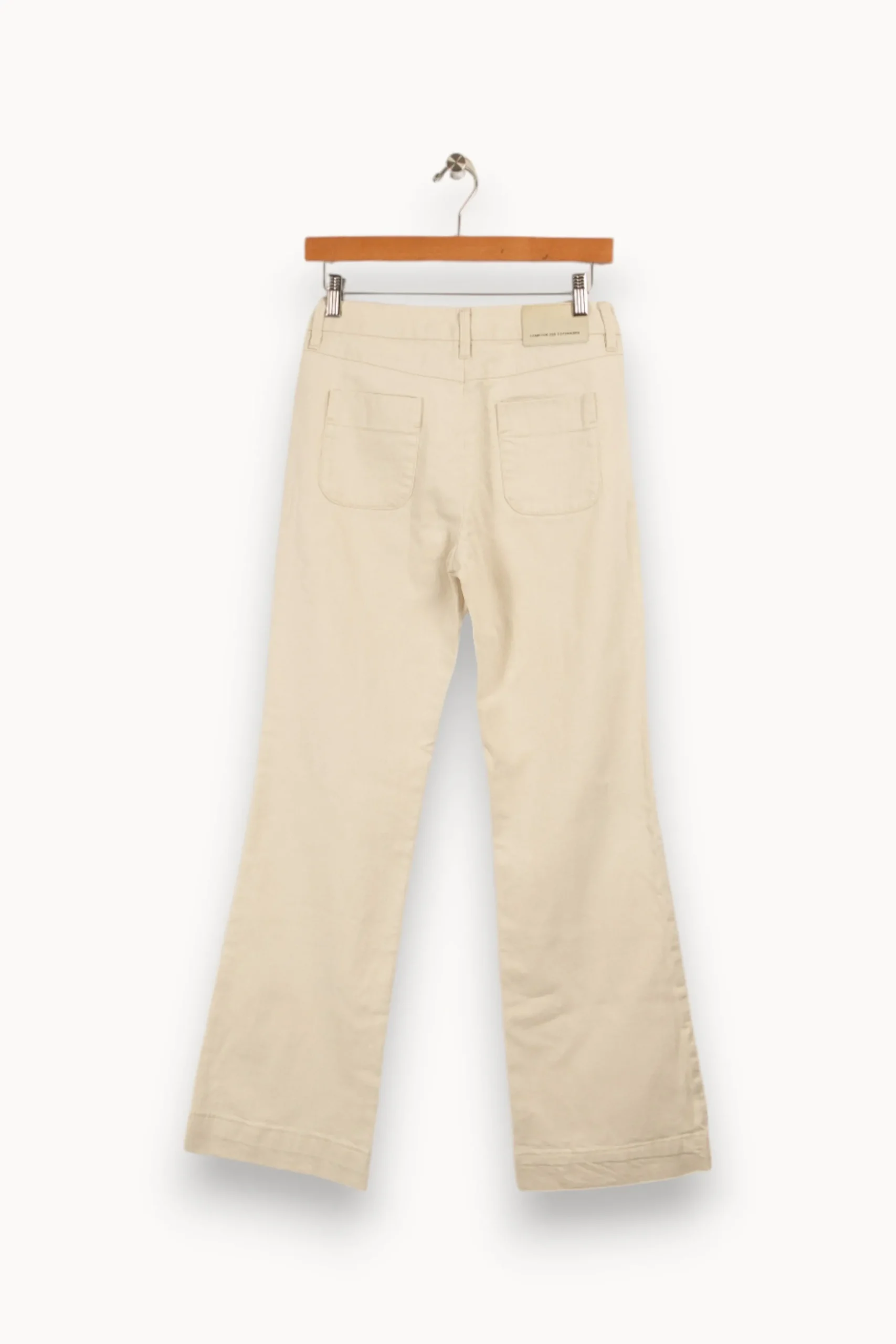 Outlet Comptoir des Cotonniers Pantalon - Taille S/36 Beige