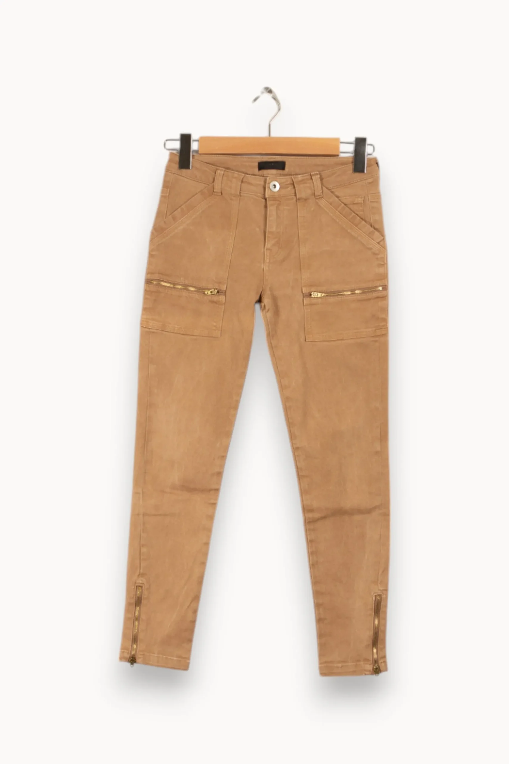 Best IKKS Pantalon foncé - Taille XS/34 Beige
