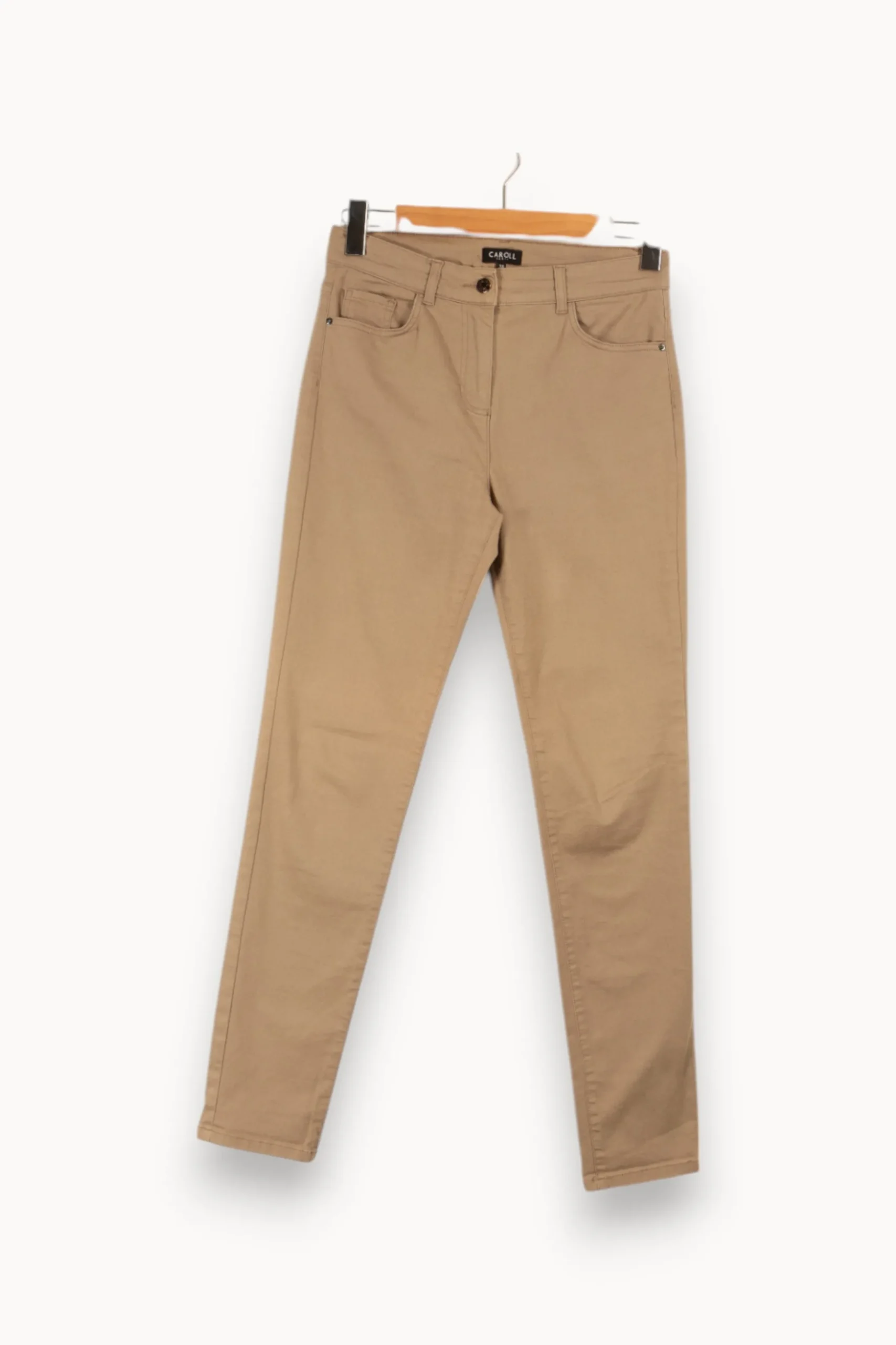 Best Caroll Pantalon foncé - Taille M/38 Beige