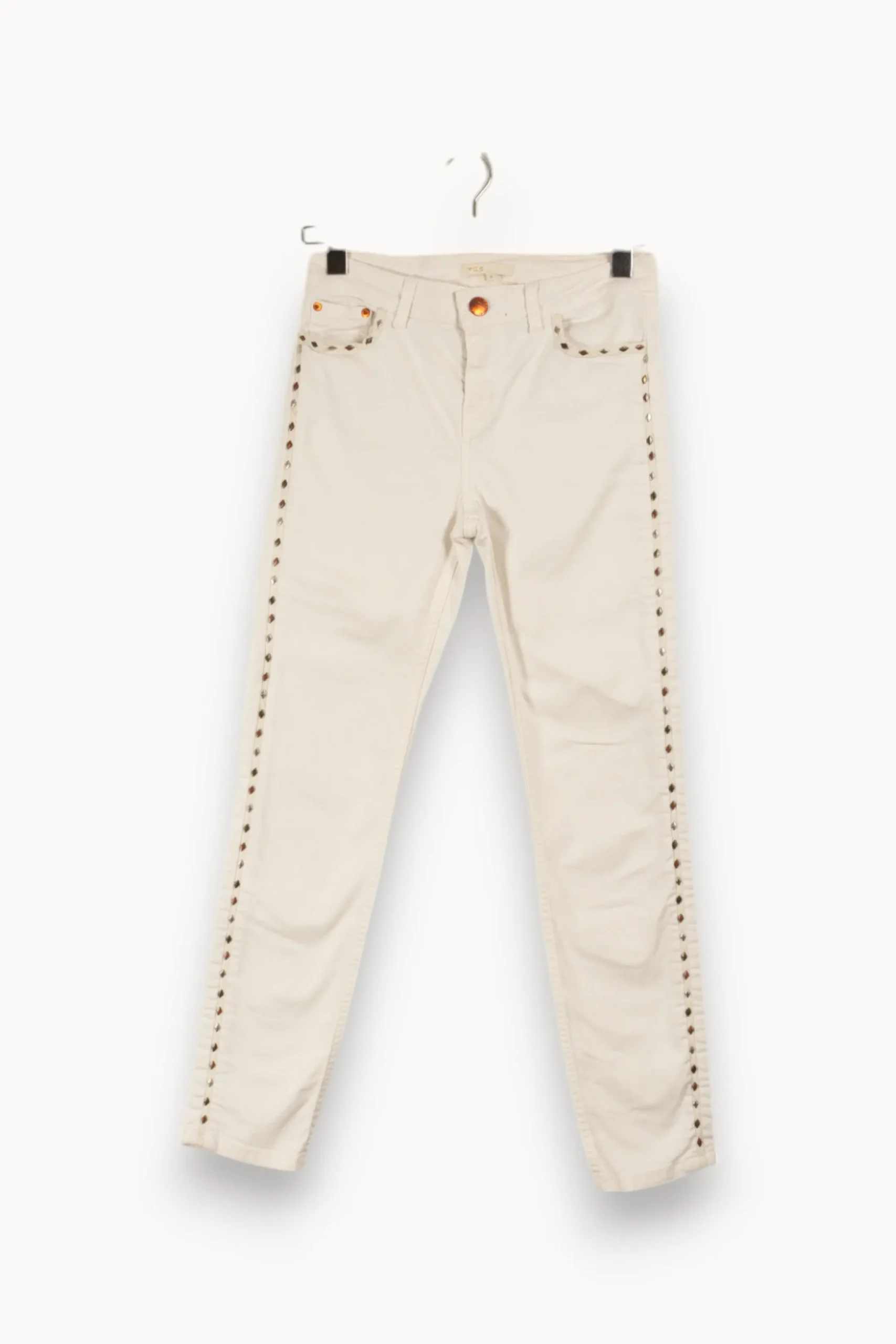 New Maje Pantalon - Taille M/38 Blanc