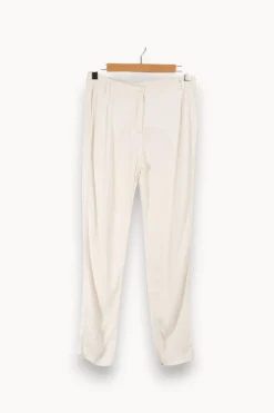Shop American Vintage Pantalon - Taille M/38 Blanc