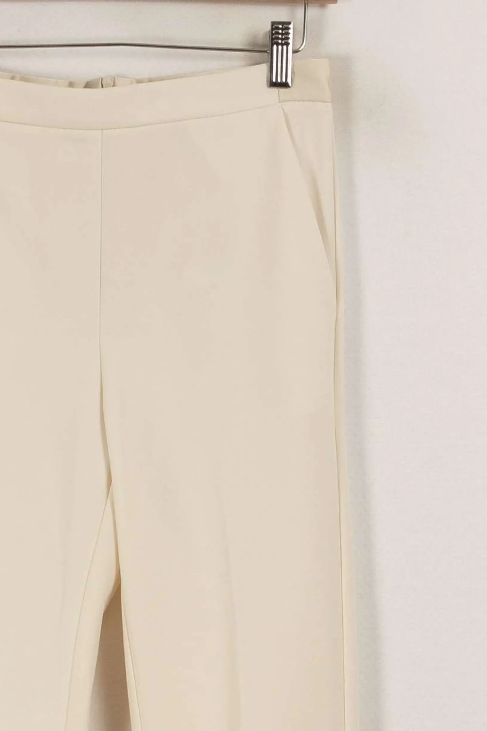Best Imperial Pantalon cassé élastiqué - Taille S/36 Blanc