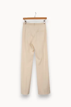 Best Imperial Pantalon cassé élastiqué - Taille S/36 Blanc