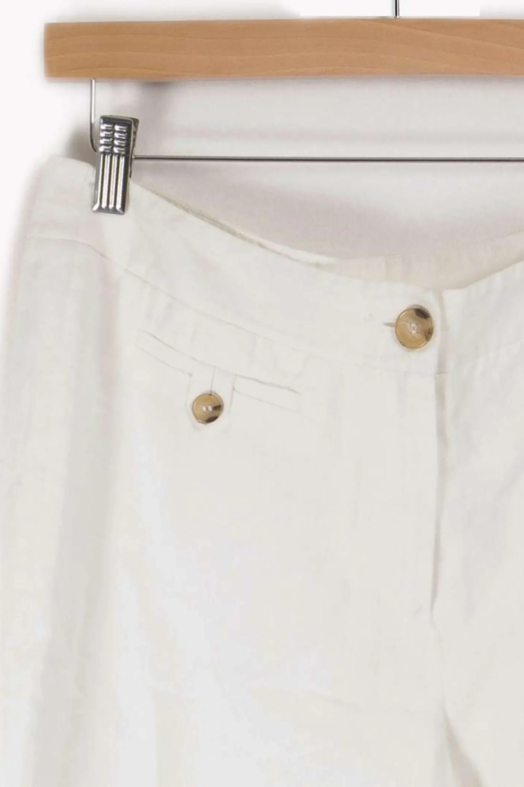 Discount ZAPA Pantalon tissé - L/40 Blanc