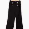 Sale Caroll Pantalon à boutons - Taille M/38 Bleu