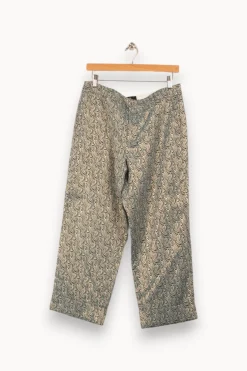 Outlet One Step Pantalon à motifs - Taille XL/42 Bleu