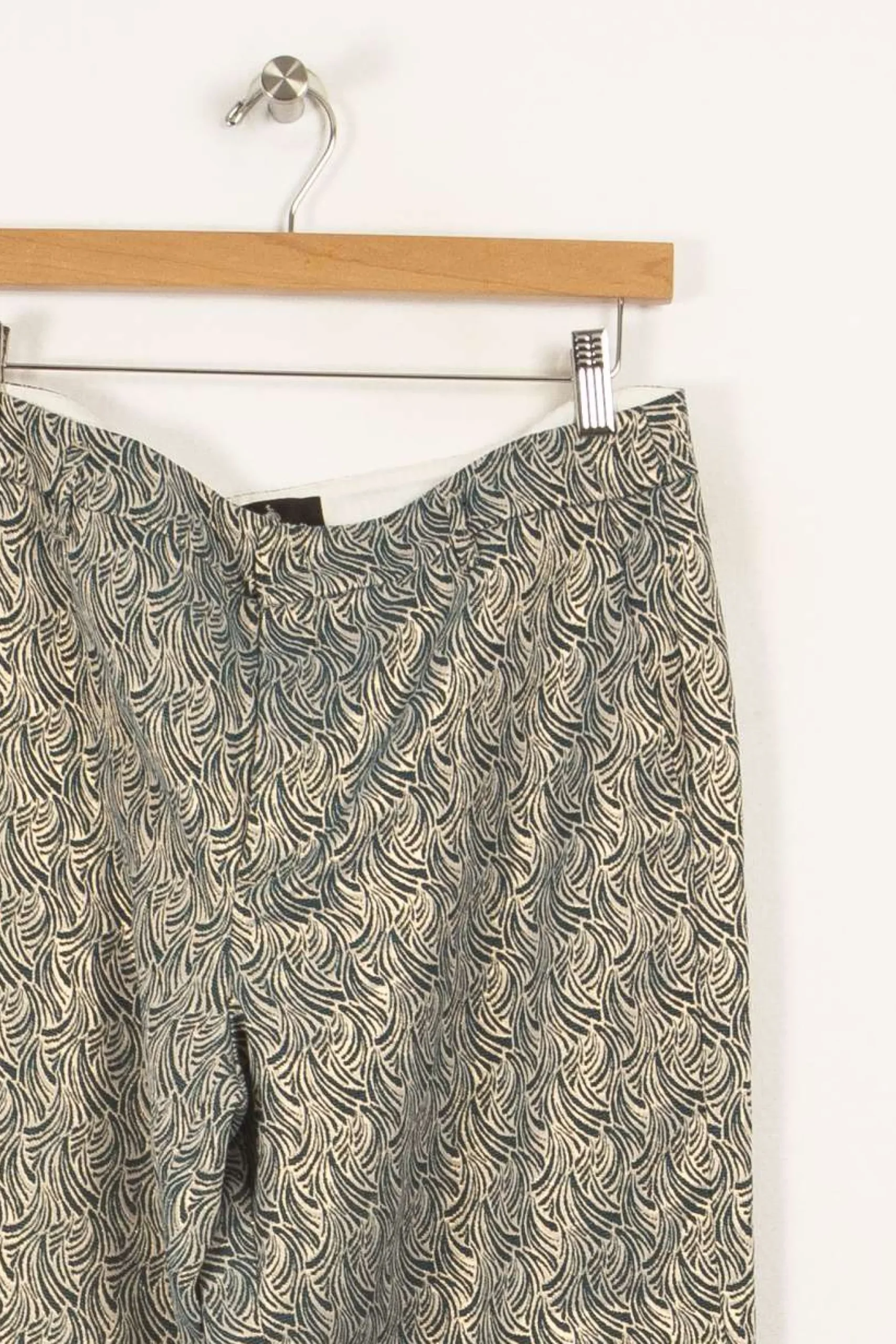 Outlet One Step Pantalon à motifs - Taille XL/42 Bleu