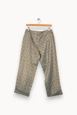 Outlet One Step Pantalon à motifs - Taille XL/42 Bleu