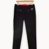 Best One Step Pantalon à rayures - Taille L/40 Bleu