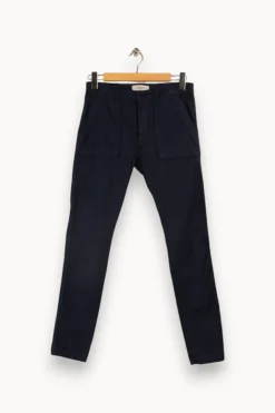 Discount ba&sh Pantalon foncé - Taille M/38 Bleu