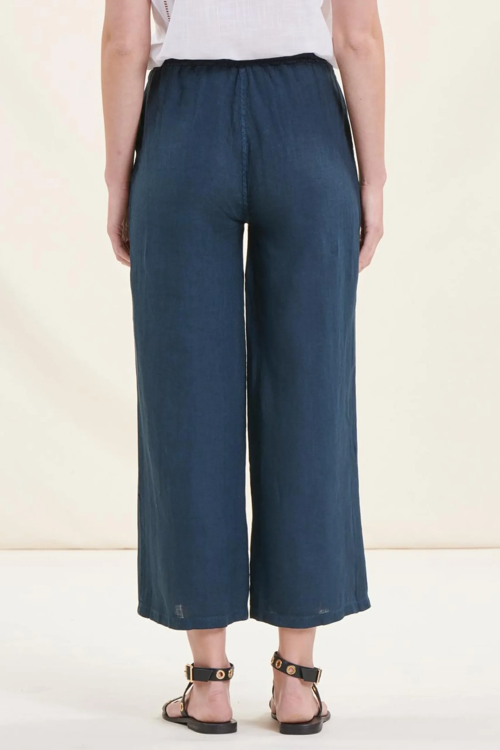 Shop La Fée Maraboutée Pantalon foncé - Taille XS/34 Bleu