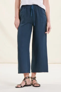Shop La Fée Maraboutée Pantalon foncé - Taille XS/34 Bleu