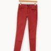 Sale One Step Pantalon - Taille S/36 Bordeaux