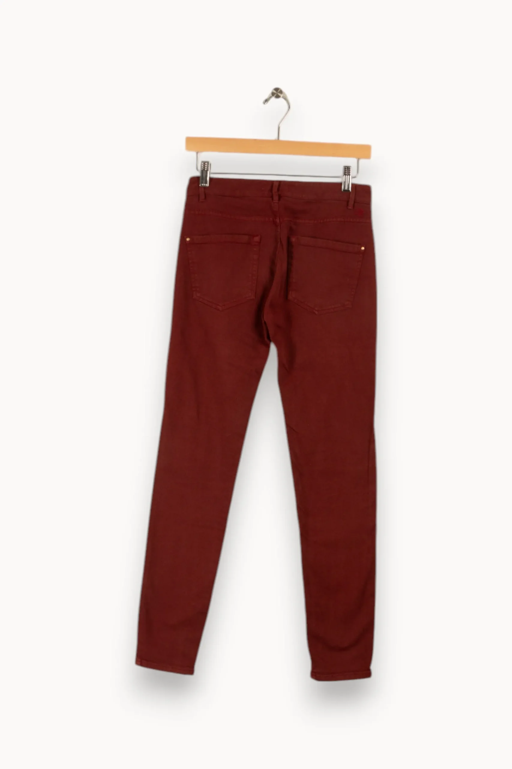 Best Sale IKKS Pantalon - Taille S/36 Bordeaux