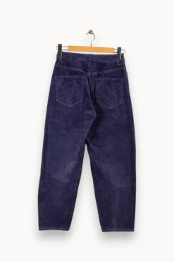 Fashion Labdip Pantalon côtelé - Taille M/38 Bleu
