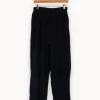 Cheap American Vintage Pantalon côtelé foncé - Taille XS/34 Bleu