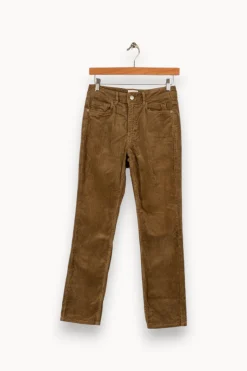 Clearance Labdip Pantalon côtelé - Taille XS/34 Marron