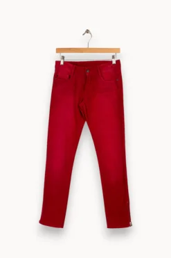 Sale Comptoir des Cotonniers Pantalon côtelé - Taille S/36 Rouge