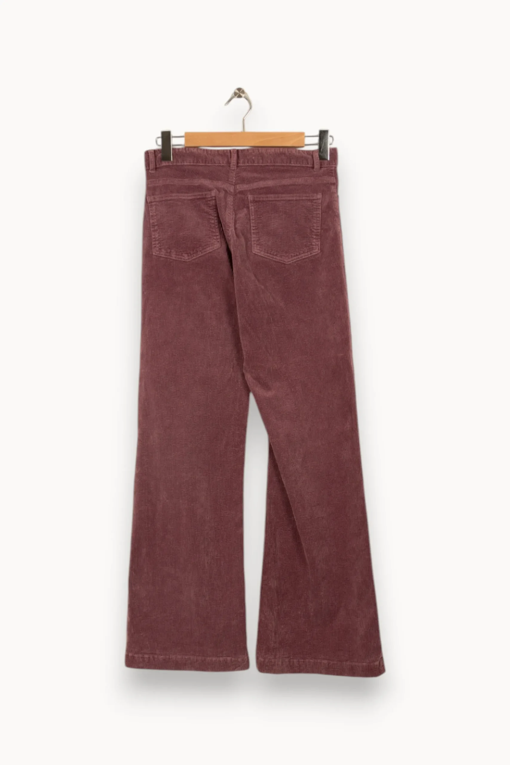Best Sale Pablo Pantalon côtelé - Taille M/38 Violet