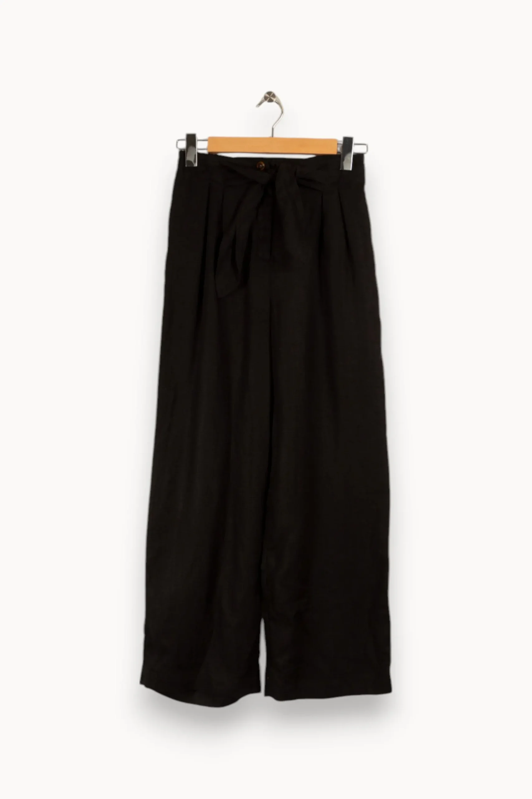 Store Des petits hauts Pantalon en maille - Taille XS/34 Noir