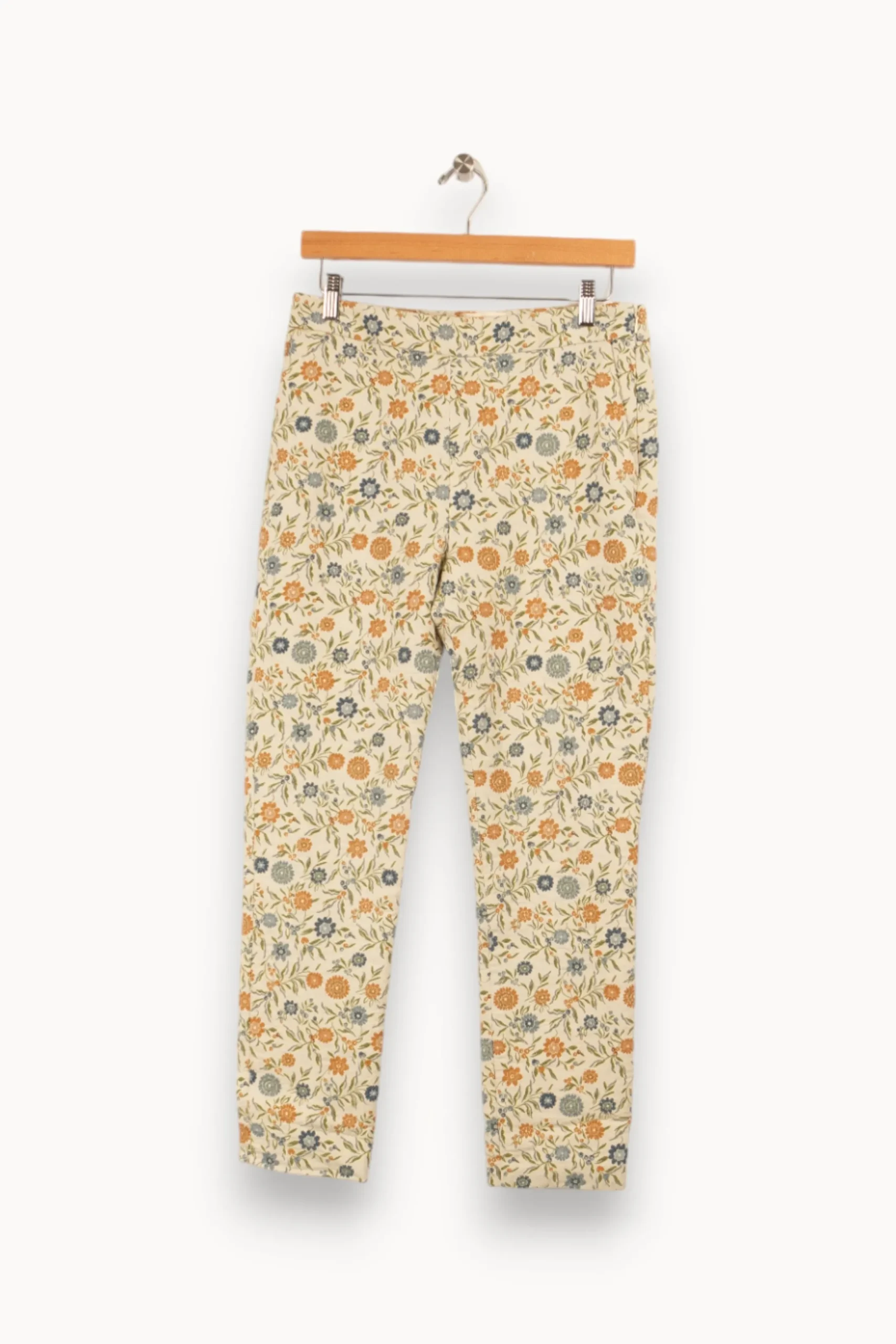 Online Sézane Pantalon fleuri - Taille M/38 Multicolore