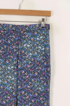 Sale Sandro Pantalon fleuri - Taille S/36 Multicolore