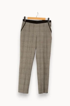 Discount IKKS Pantalon Gris - Taille M/38 Multicolore