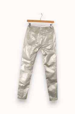 Fashion La Petite Etoile Pantalon argenté - Taille M/38 Gris